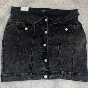 Jean Skirt: Plus size skirt
